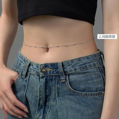 Luxury Rhinestone Belly Chain for Beach Rave - Smarsty