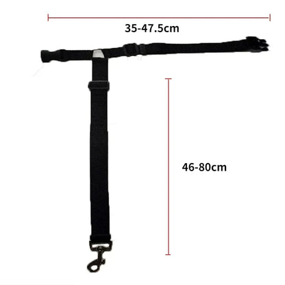 Adjustable Two-in-One Pet Car Seat Belt Harness - Smarsty