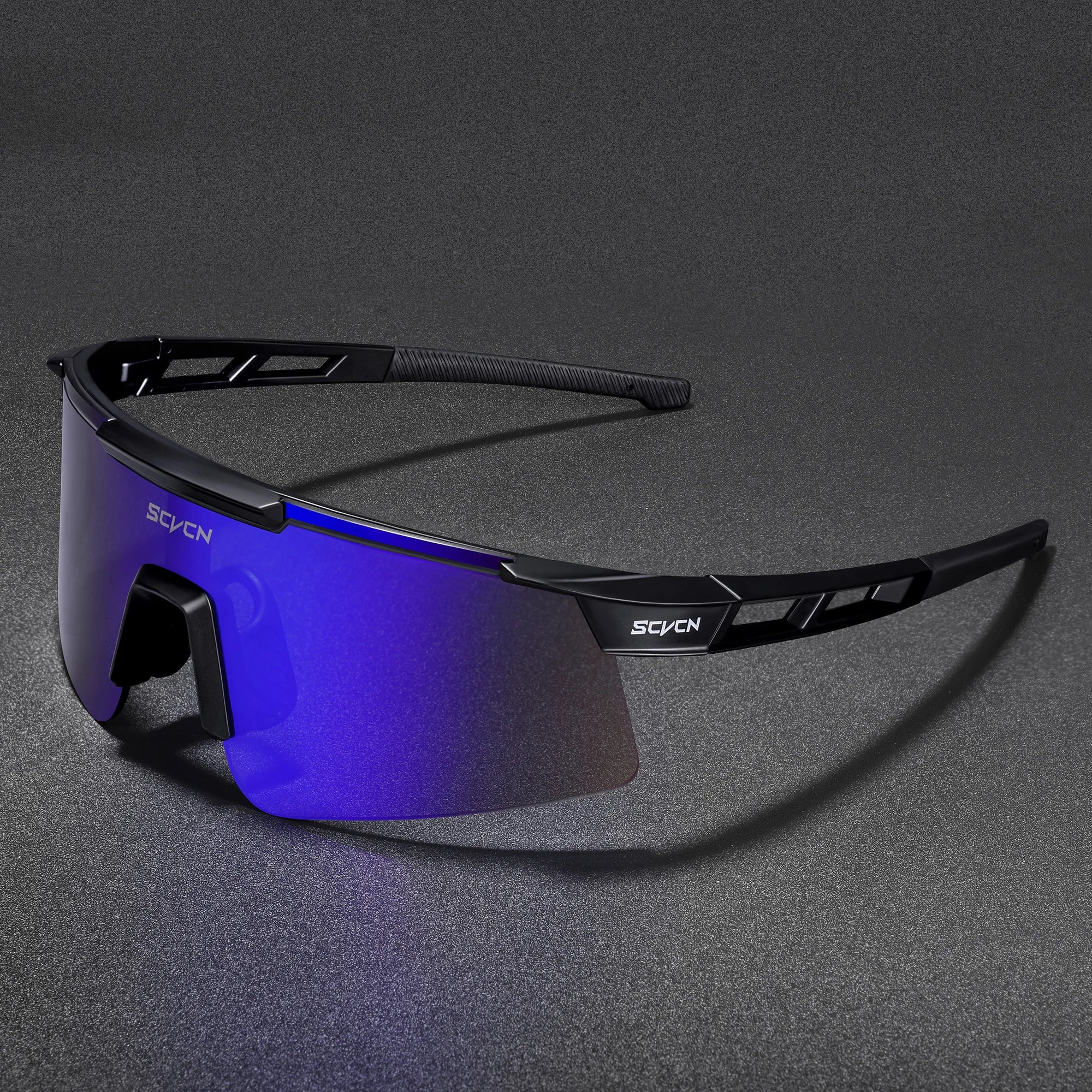 SCVCN Photochromic Cycling Glasses Bike Mountain Bicycle Golf UV400 Sunglasses Sport Protection Glasses for Men Women Baseball