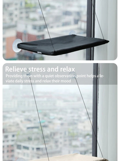 Ultra Soft Cat Window Hammock Bed for Cozy Naptime - Smarsty