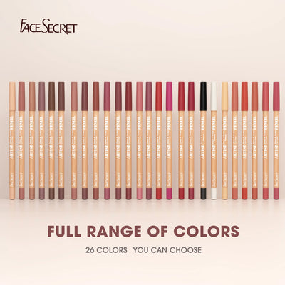 Weightless Matte Lip Liner Pencil Set for Long-lasting Precision - Smarsty