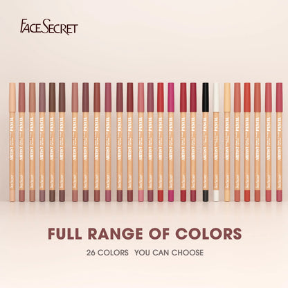 Weightless Matte Lip Liner Pencil Set for Long-lasting Precision - Smarsty