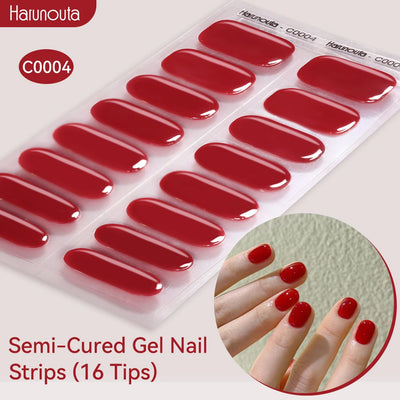 Gradient Auroras Gel Nail Strips for Easy DIY Manicure - Smarsty