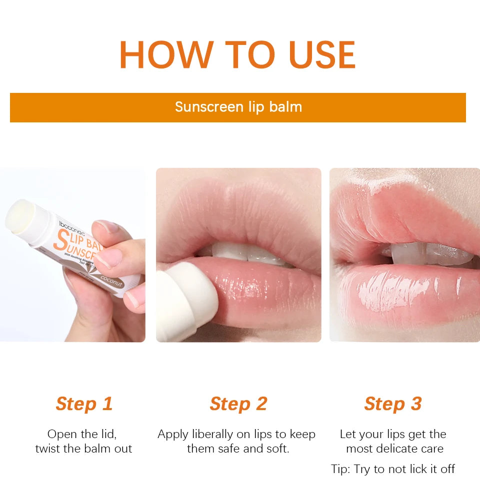 Sunscreen Lip Balm SPF 30 Moisturizing Flavor Variants - Smarsty