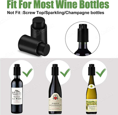 Wine Stopper Vacuum Pump for Freshness Preservation - Smarsty