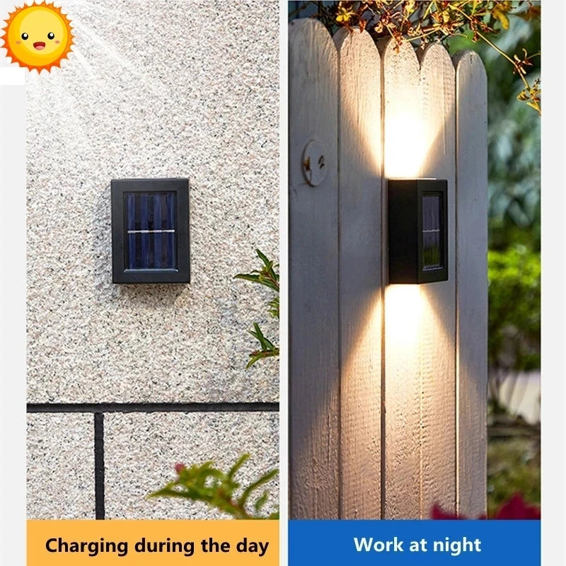 Solar LED Outdoor Light with Motion Sensor Waterproof Design - Smarsty