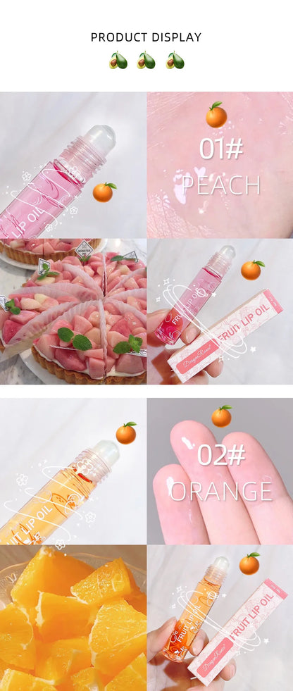 Hydrating Avocado Lip Oil Roller for Moisturized Lips - Smarsty