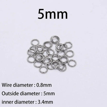 Stainless Steel Jump Rings Set For DIY Jewelry Making - Smarsty