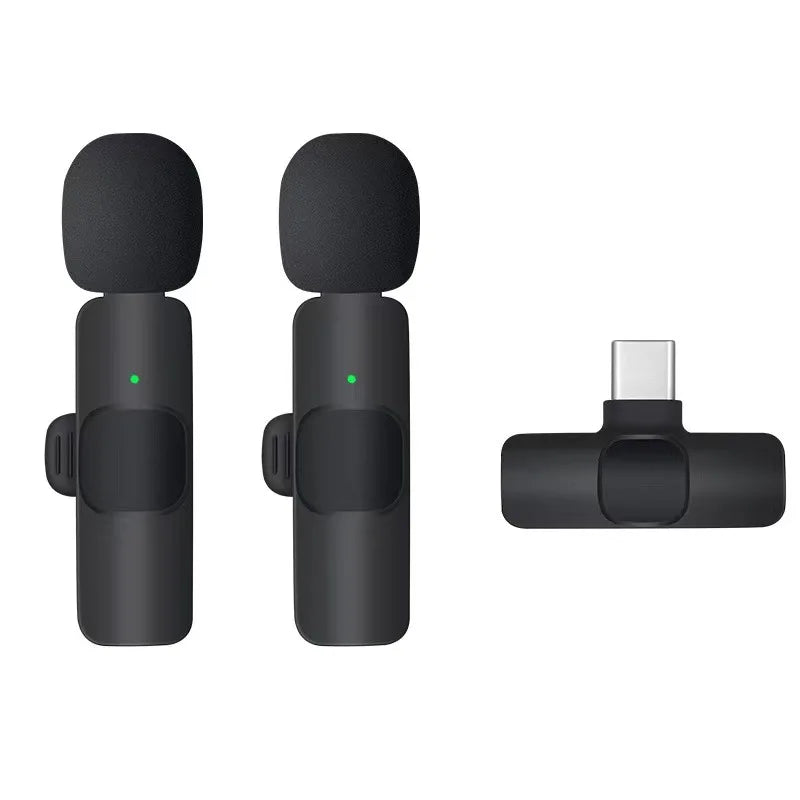 Basix Wireless Lavalier Microphone for iPhone and Android - Smarsty