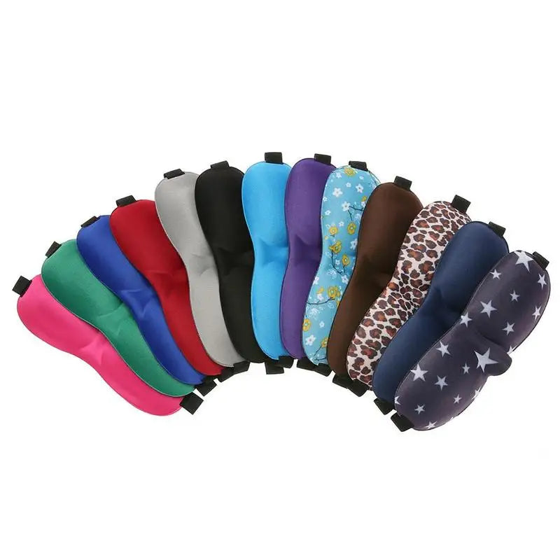 3D Contoured Sleep Eye Mask for Total Light Blockout - Smarsty