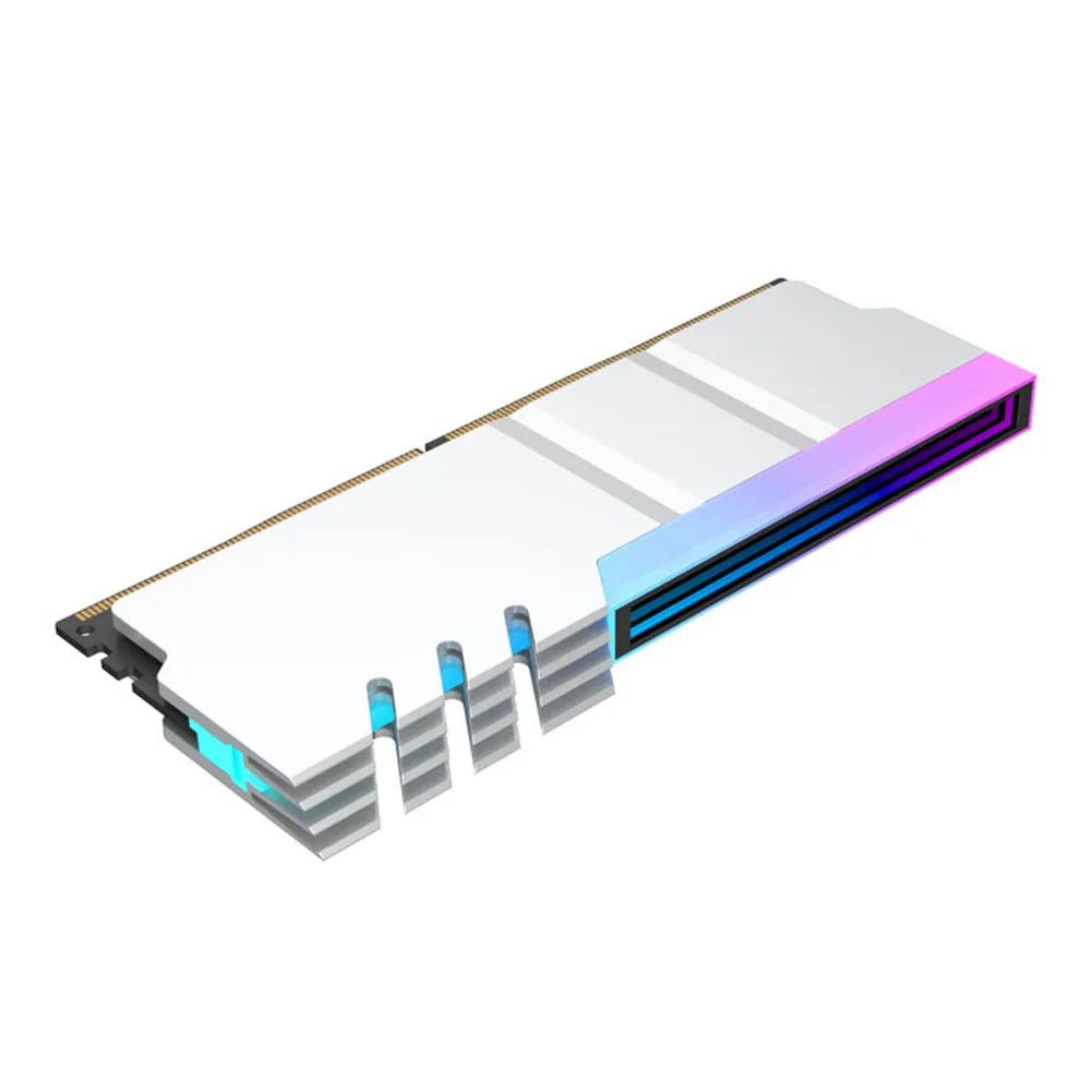 Memory Module Heatsink DDR4 DDR5 Ram Cooling Heat Sink 5V 3PIN ARGB AURA Sync Aluminum Alloy Heat-resistance for Computer