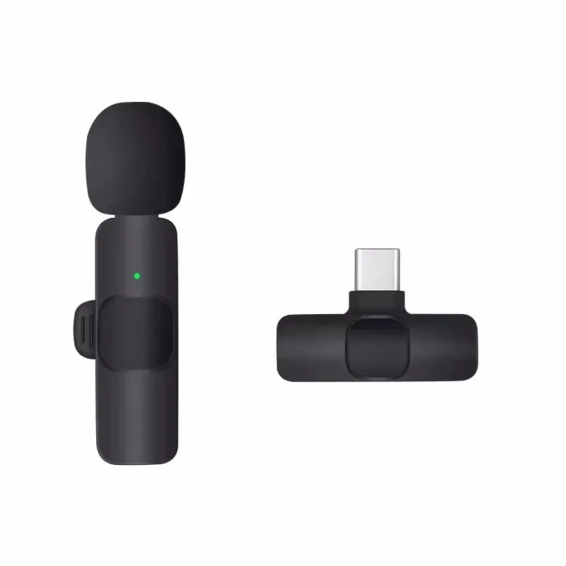Basix Wireless Lavalier Microphone for iPhone and Android - Smarsty