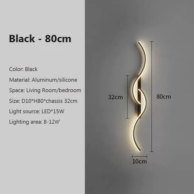 Modern LED Wall Lamp for Minimalist Bedroom Lighting - Smarsty