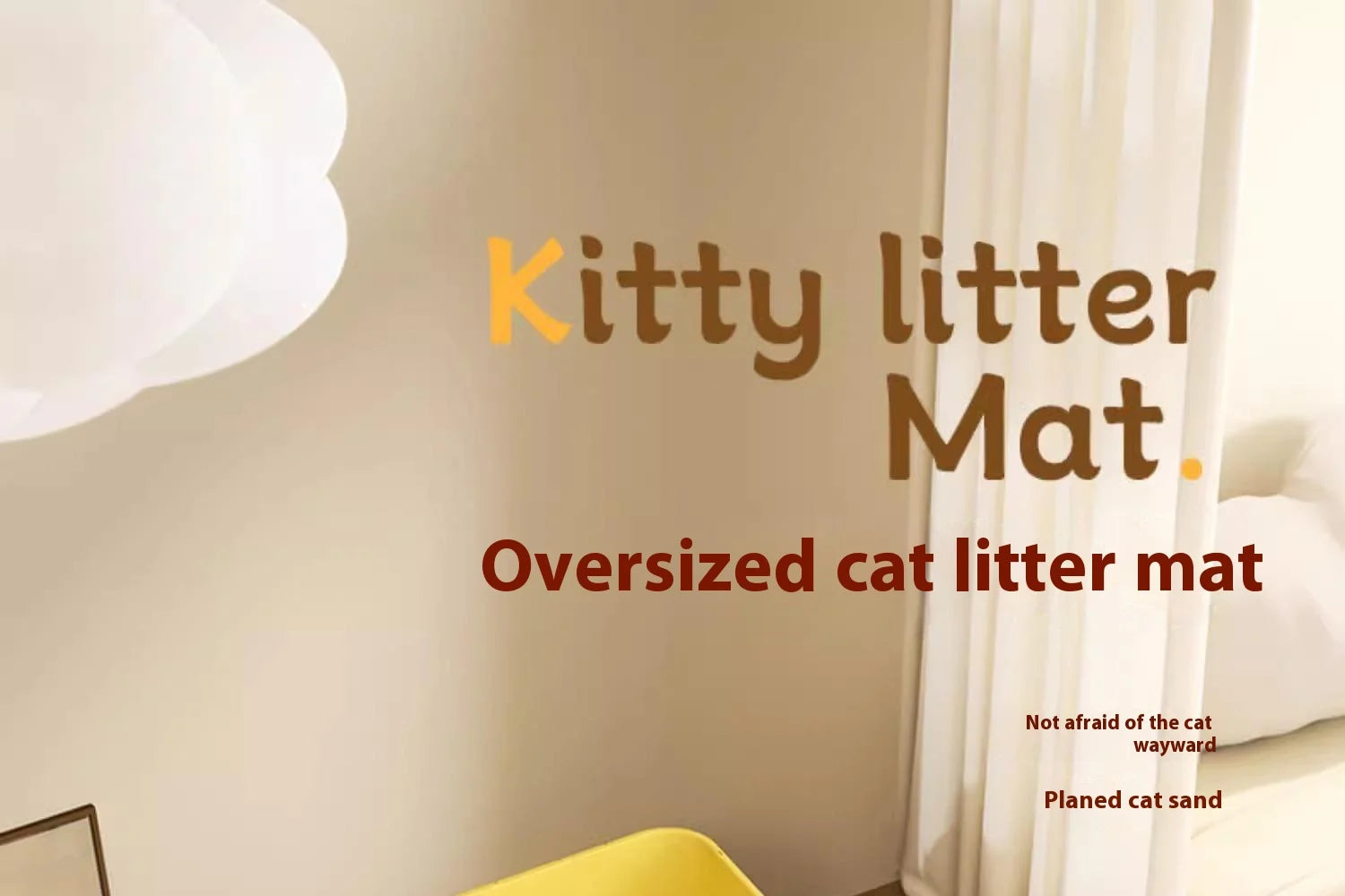 Extra Large Cat Litter Mat Heavy Duty Waterproof 2 Layer Non Slip Washable Pet Floor Protector Litter Box Sand Stopper - Smarsty