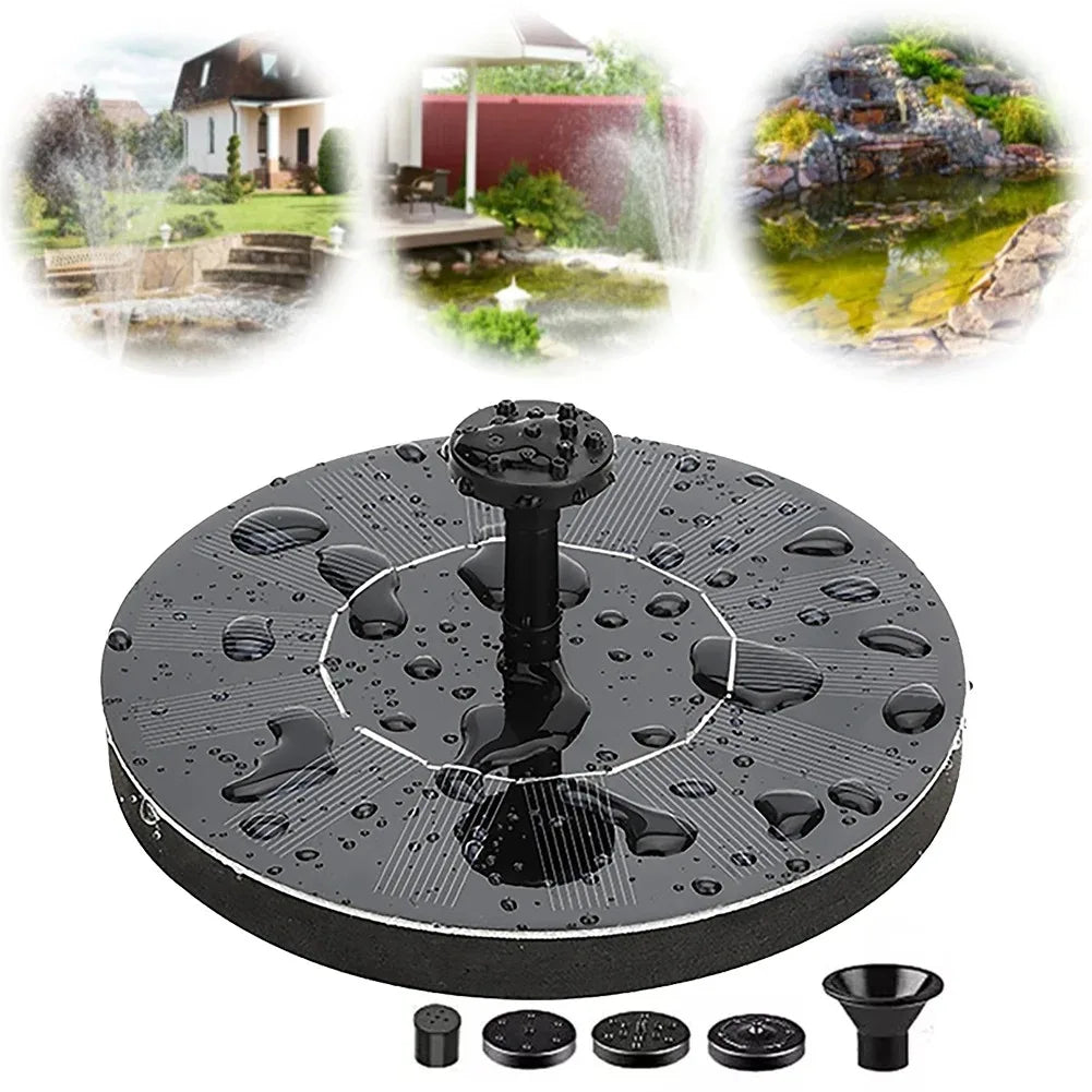 Solar Powered Floating Pumps for Bird Baths and Ponds - Smarsty