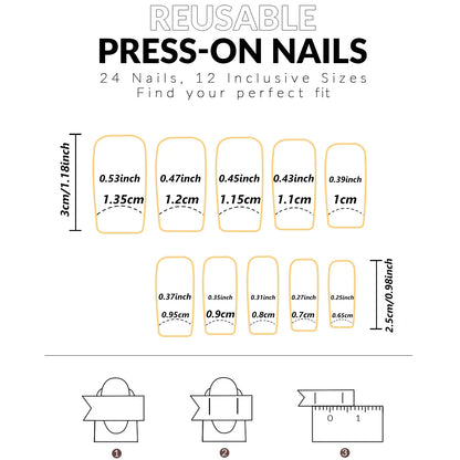 Medium Ballerina Pink Press On Nails with French Tips - Smarsty