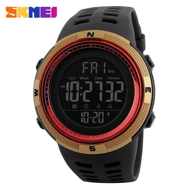 SKMEI 1251 Waterproof Digital Sports Watch for Men - Smarsty