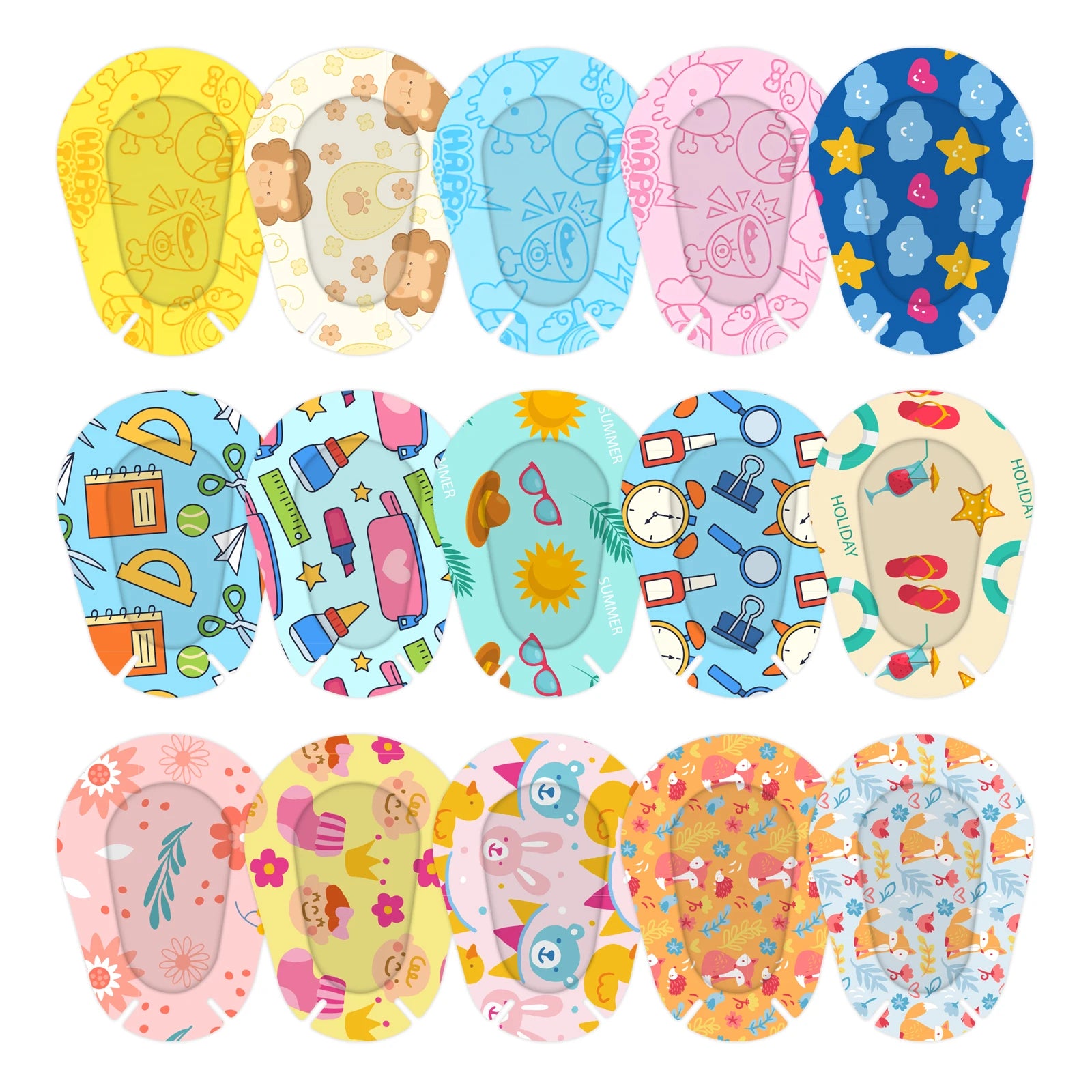 Cartoon Eye Patch Set for Kids Vision Care - Smarsty