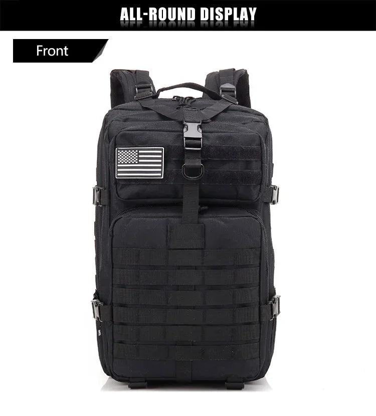 30/50L Tactical Backpacks Man Traveling Bags Survival Outdoor 3P Assault Pack EDC Molle Pack hiking Trekking Hunting Bag - Smarsty