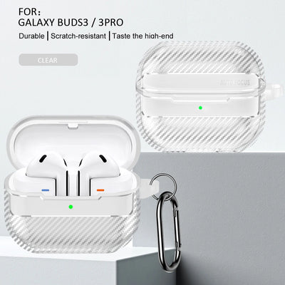 Carbon Fiber Earphone Case for Samsung Galaxy Buds 3 - Smarsty