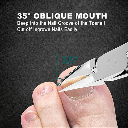 Extra Large Nail Clippers Set for Easy Use - Smarsty