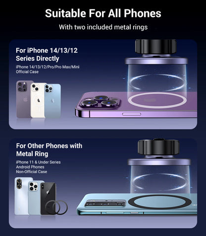 Magnetic Car Phone Holder Air Vent Mount For IPhone - Smarsty