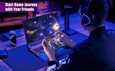 USB Wired Game Controller for Xbox 360 with Enhanced Precision - Smarsty