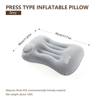 BISINNA Camping Inflatable Pillow Portable Ultralight Travel Hiking Air Sleeping Pillow for Neck and Lumbar Support by Smarsty