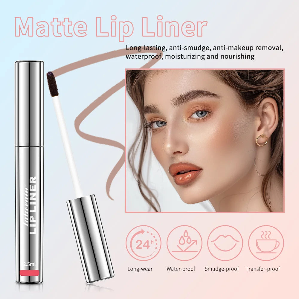 Waterproof Long Lasting Lip Liner with Hydrating Formula - Smarsty