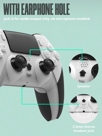 Bluetooth Wireless Controller for PS4 and PC Gaming - Smarsty