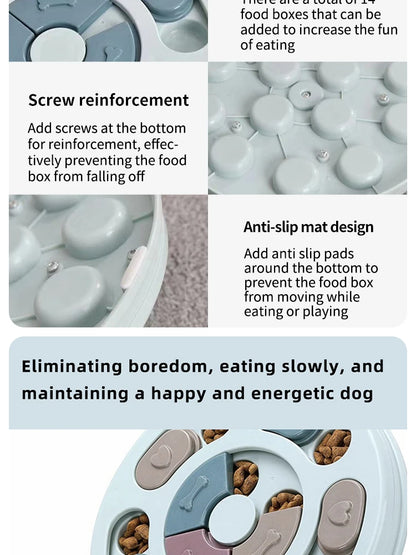Interactive Dog Feeder Toy for Puppy Education - Smarsty