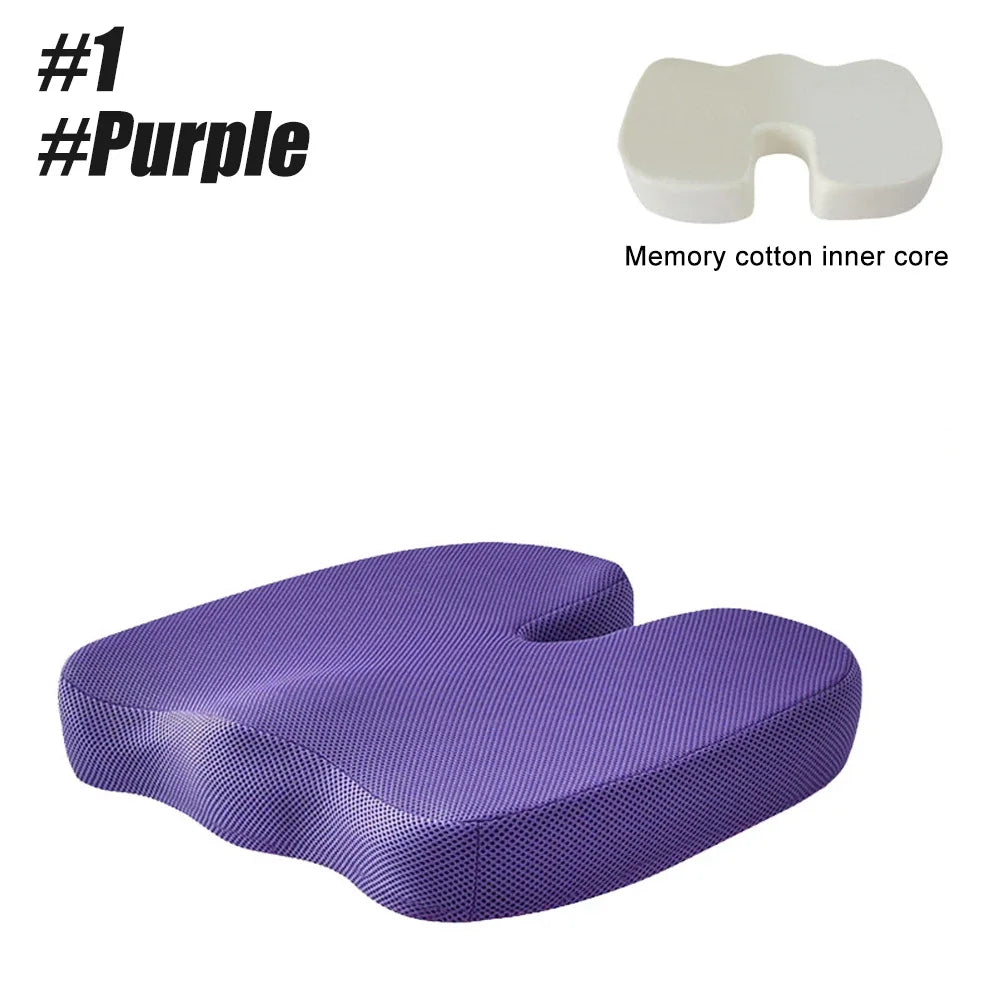 Ergonomic Memory Foam Seat Cushion for Office Chairs - Smarsty