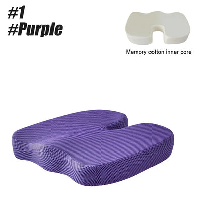 Ergonomic Memory Foam Seat Cushion for Office Chairs - Smarsty