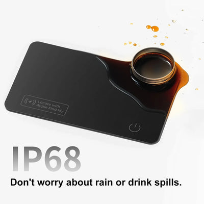 Ultra-Thin GPS Wallet Tracker with Bluetooth Connectivity - Smarsty