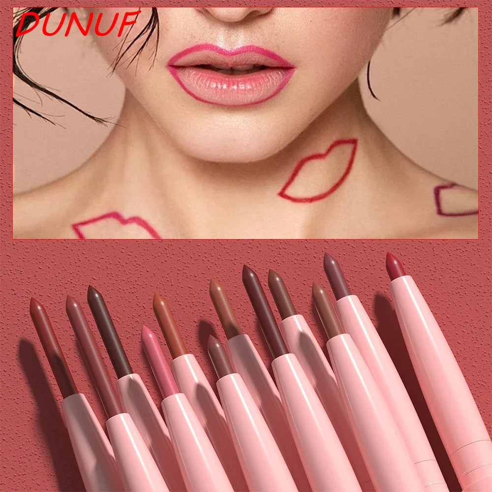 Matte Red Brown Lip Liner Pencil for Plump Lips - Smarsty