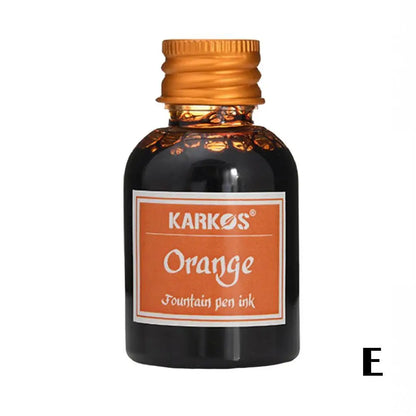 10 Colors 30ML Colorful Fountain Pen Ink Refilling Inks Universal Refill Ink Stationery School Brand New Product School Supplies