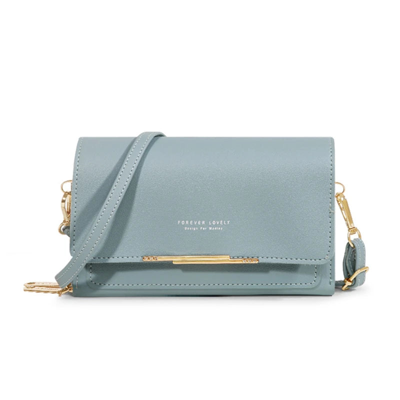 Women's Wallet Korean Handbag Multi Card Large Capacity Casual Shoulder Bag Mobile Phone Packet Fashion New Style - Smarsty