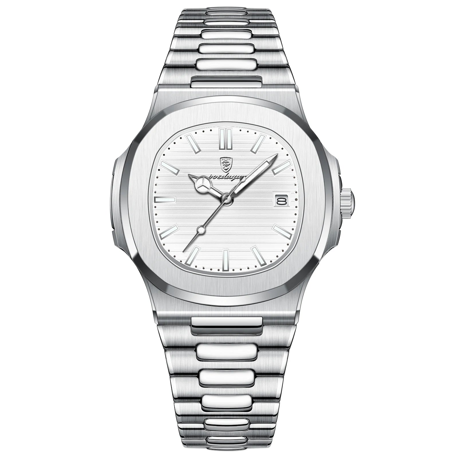 Luxury Waterproof Quartz Men Watch with Luminous Dial - Smarsty