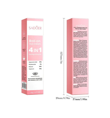 Moisturizing Eye Cream for Dark Circles and Puffiness - Smarsty