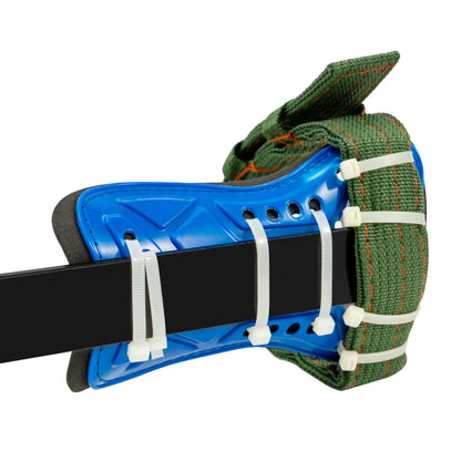 Tree Climbing Spikes Kit w/Safety Harness Gloves Double Teeth Tree Climbing Gear Climber Arborist Aider Tool