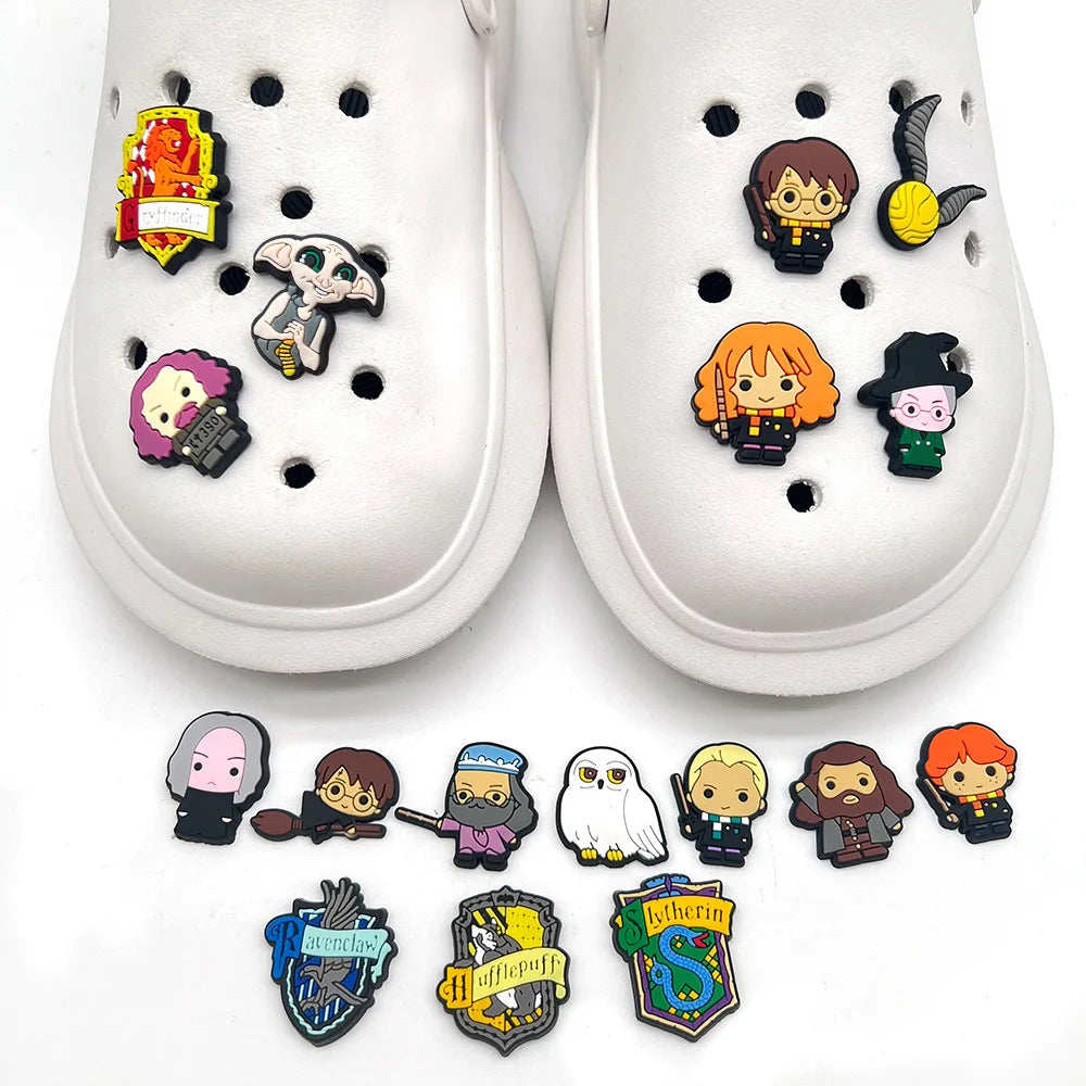 17/51PCS Warriors Series Shoe Charms Set, PVC Shoe Decorations For Beach Bag, Shoe Accessories Charms, Gift Idea for Birthday