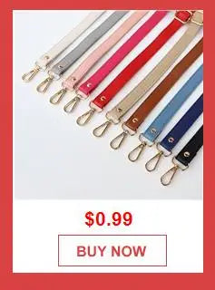 120cm Long Adjustable PU Leather Bag Strap  Women Shoulder Bag Strap Replacement  Bag Strap For Crossbody Bags Accessories Hot - Smarsty