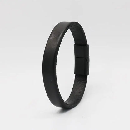 Vintage Genuine Leather Wrap Bracelet Durable Punk Wristband - Smarsty