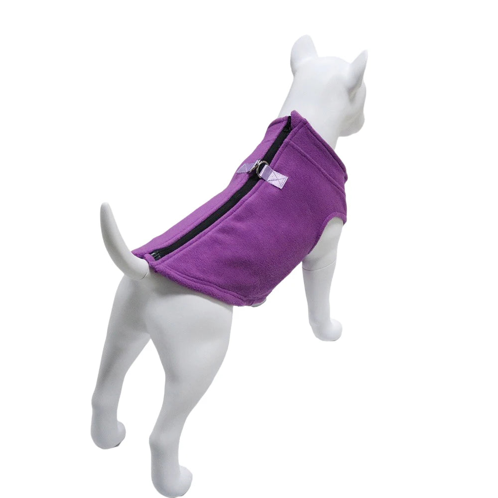 Winter Fleece Dog Jacket for Small Pets - Smarsty
