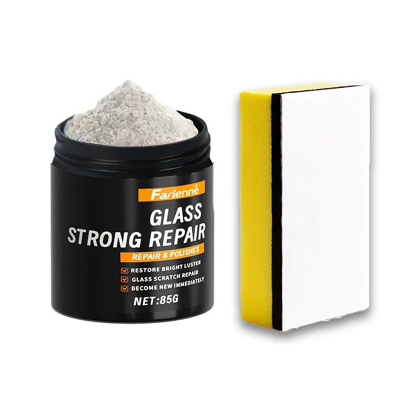 Super glass polishing powder|Restore glass clarity|Polishing for brightness|Glass scratch repair powder|Nanoscale scratch repair - Smarsty