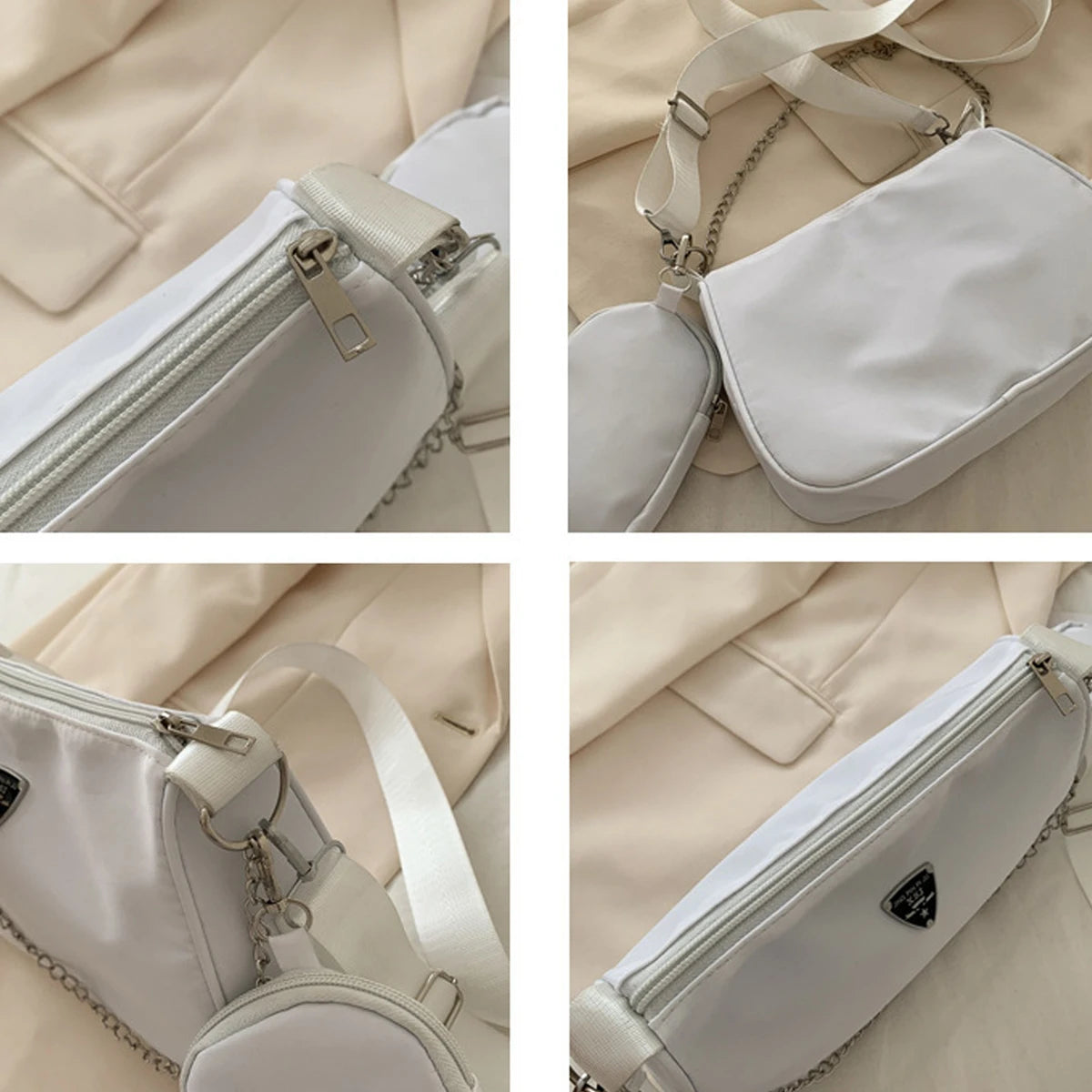 Nylon Crossbody Bag For Women Portable Casual Style - Smarsty