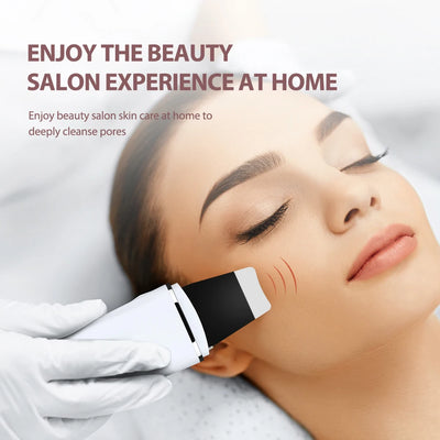 Ultrasonic Skin Scrubber Deep Cleansing Blackhead Remover - Smarsty