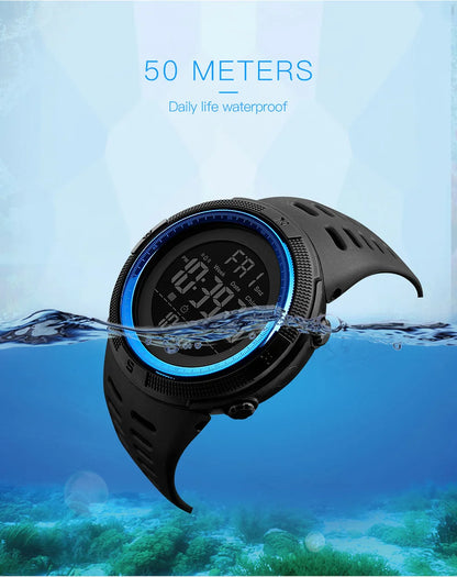 SKMEI 1251 Waterproof Digital Sports Watch for Men - Smarsty