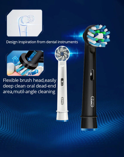 Oral B Electric Toothbrush Pro 4000 with Pressure Sensor - Smarsty