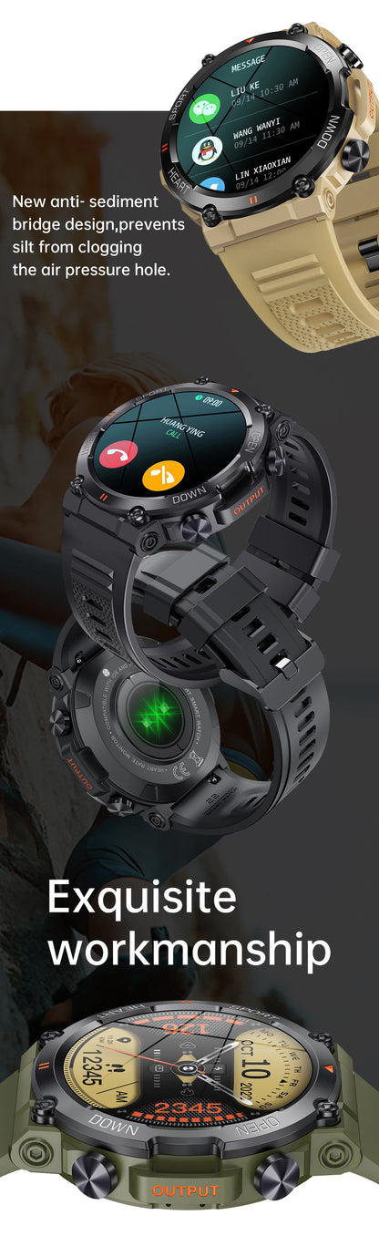 K56Pro Smart Watch for Men with Heart Rate Monitor - Smarsty